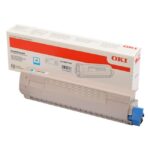OKI C823/C833/C843 Cartuccia toner originale ciano - 46471103