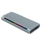 Tooq Shinobi Custodia esterna SSD M.2 NGFF/NVMe USB-A 3.1 Gen2 RGB