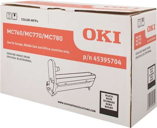 OKI MC760/MC770/MC780 Nero Tamburo immagine originale - 45395704 OKI MC760/MC770/MC780 Nero Tamburo immagine originale - 45395704