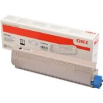 OKI C833/C843 Nero Cartuccia toner originale - 46443104