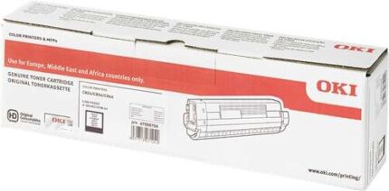 OKI C824/C834/C844 Nero Cartuccia toner originale - 47095704