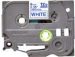 Brother TZe223 Nastro laminato originale per etichette - Testo blu su sfondo bianco - Larghezza 9 mm x 8 metri