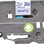 Brother TZe233 Nastro laminato originale per etichette - Testo blu su sfondo bianco - Larghezza 12 mm x 8 metri