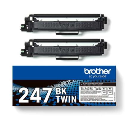 Brother TN247 Nero Confezione da 2 cartucce toner originali - TN247BKTWIN