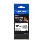 Brother TZeFX231 Nastro laminato flessibile originale per etichette - Testo nero su sfondo bianco - Larghezza 12 mm x 8 metri