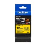 Brother TZeFX631 Nastro laminato flessibile originale per etichette - Testo nero su sfondo giallo - Larghezza 12 mm x 8 metri