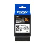 Brother TZeS261 Nastro laminato super adesivo originale per etichette - Testo nero su sfondo bianco - Larghezza 36 mm x 8 metri