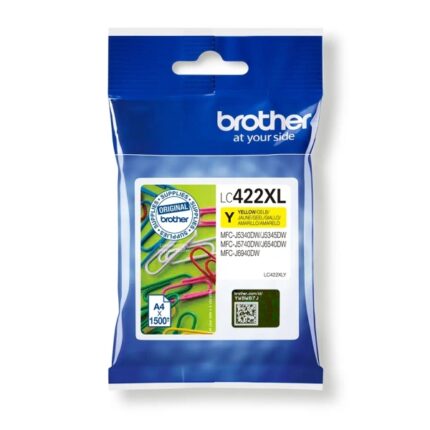 Brother LC422XL Giallo Cartuccia d'inchiostro originale - LC422XLY