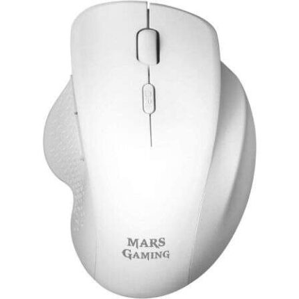 Mars Gaming MMWERGO Mouse wireless USB 3200 dpi - Design ergonomico - Interruttori meccanici Kailh - Uso per destrimani