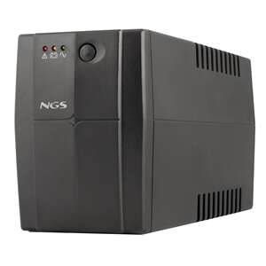 NGS Fortress 1200 V3 SAI 800VA UPS 480W - Tecnologia Off Line - Funzione AVR - 2x Schukos - Protezione da sovraccarichi e cortocircuiti