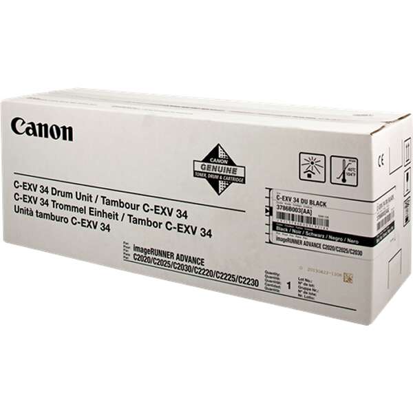 Canon CEXV34 Nero Tamburo originale - 3786B003 (Drum) Canon CEXV34 Nero Tamburo originale - 3786B003 (Drum)