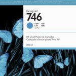 Cartuccia d'inchiostro originale HP 746 Ciano - P2V80A