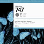 HP 747 Grigio Cartuccia d'inchiostro originale - P2V86A