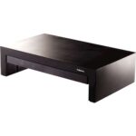 Fellowes Designer Suites Supporto elevatore per monitor - 3 diverse altezze - Vassoio portaoggetti - Peso massimo 18 kg