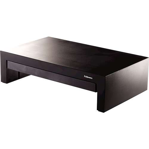 Fellowes Designer Suites Supporto elevatore per monitor - 3 diverse altezze - Vassoio portaoggetti - Peso massimo 18 kg Fellowes Designer Suites Supporto elevatore per monitor - 3 diverse altezze - Vassoio portaoggetti - Peso massimo 18 kg
