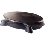 Fellowes Supporto per monitor girevole 45º - Regolazione dell'altezza tra 76 mm e 114 mm - Vassoio nella parte inferiore - Peso massimo 14 kg