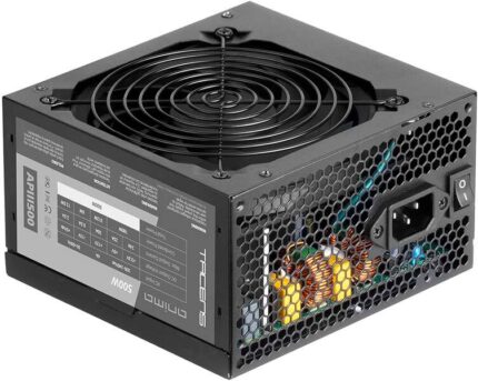 Tacens Anima APIII500 Alimentatore 500W ATX - Efficienza Bronze dell'85% - Ventola da 120 mm