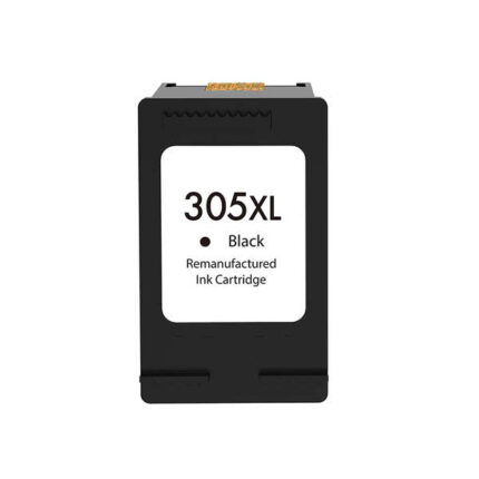 Cartuccia d'inchiostro HP 305XL nera rigenerata - Indicatore del livello d'inchiostro - Sostituisce 3YM62AE/3YM61AE