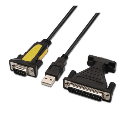 Aisens Convertitore da USB a seriale - Tipo A maschio a RS232 DB9/M DB25/M - 1