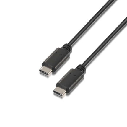 Cavo USB 2.0 3A Aisens - Tipo USB-C/M-USB-C/M - 0