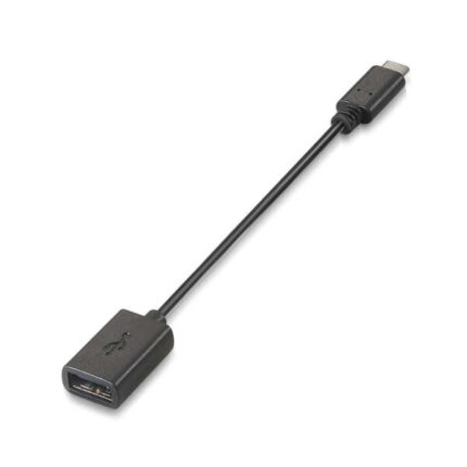 Cavo USB 2.0 3A Aisens - Tipo USB-C/M-A femmina - 15 cm - Colore nero