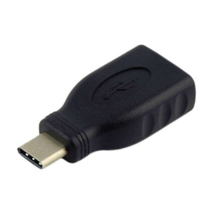 Aisens Adattatore USB 3.1 Gen1 5Gbps 3A - Tipo USB-C/M-A Femmina - Colore Nero