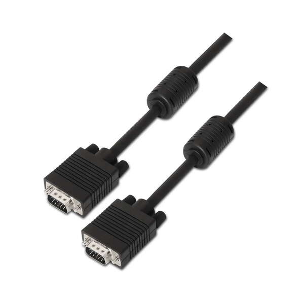 Cavo SVGA con ferrite Aisens - HDB15/Maschio-HDB15/Maschio - 3 Cavo SVGA con ferrite Aisens - HDB15/Maschio-HDB15/Maschio - 3
