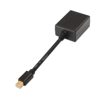 Aisens Convertitore Mini DP a SVGA - mDP/M-SVGA Femmina - 15 cm - Colore Nero