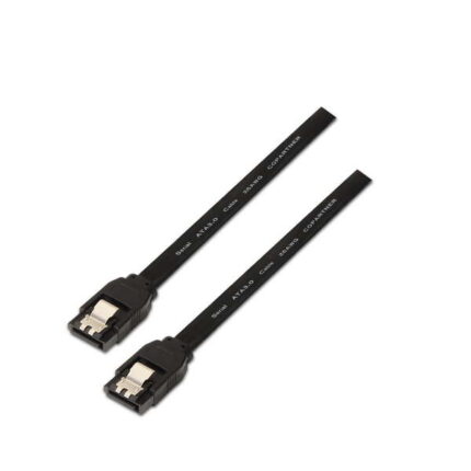 Cavo dati SATA III 6G con ganci Aisens - 0