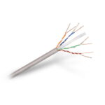 Aisens Cavo di rete RJ45 Cat.6 UTP rigido AWG24 - Bobina da 305 m 100% rame per l'installazione - Colore grigio