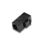 Aisens Connettore RJ45 Cat.6 UTP per pannello di permutazione o rosetta - Colore nero
