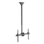 Aisens Supporto a soffitto girevole - Inclinabile - Estensibile e livellabile (TV 37"-70") - Colore nero