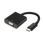 Aisens Convertitore da USB-C a VGA - USB-C/M-HDB15/H - 15 cm - Colore nero