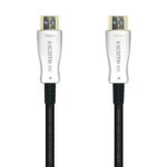 Cavo HDMI V2.0 AOC (Active Optical Cable) Premium Alta Velocità/ HEC 4K@60HZ 18GBPS - A/M-A/M - 30m - Colore Nero