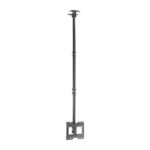 Aisens Supporto da soffitto girevole - inclinabile ed estensibile. (TV 23"-43") - Colore nero