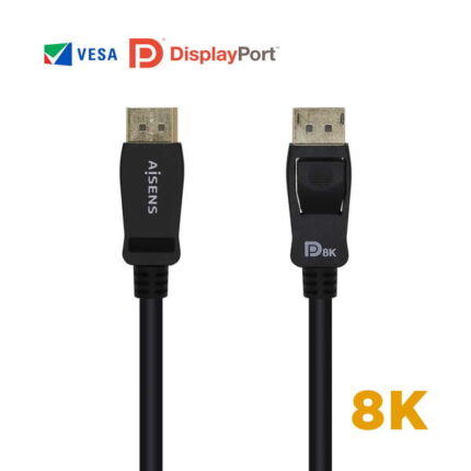 Cavo Displayport certificato V1.4 8K@60hz - DP/M-DP/M - 2