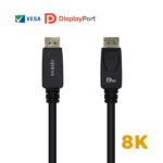 Cavo Displayport certificato V1.4 8K@60hz - DP/M-DP/M - 3