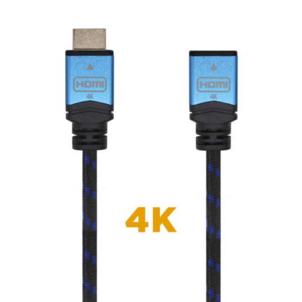Cavo HDMI V2.0 Aisens Prolunga Premium Alta Velocità / HEC 4K@60Hz 18Gbps - A/M-A/H - 2