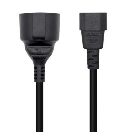 Aisens Cavo di alimentazione 16A - C14/M A CEE7/H - 25 cm - Colore nero