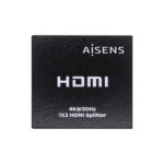 Aisens HDMI Duplicatore 4K@30HZ 1x2 con alimentazione - Colore nero