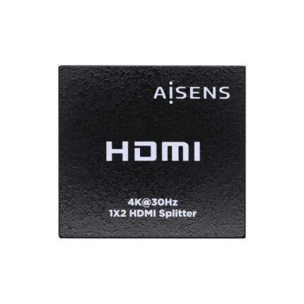 Aisens HDMI Duplicatore 4K@30HZ 1x2 con alimentazione - Colore nero