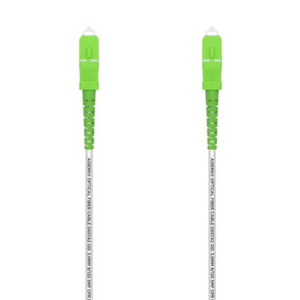 Cavo in fibra ottica Aisens Patch cord G657A2 3.0 9/125 SMF Simplex CPR Dca LSZH - SC/APC-SC/APC - 5