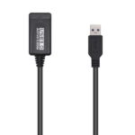 Aisens Cavo USB 3.0 prolunga con amplificatore - Tipo A/M-A/H - 5