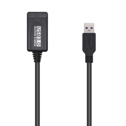 Aisens Cavo USB 3.0 prolunga con amplificatore - Tipo A/M-A/H - 5