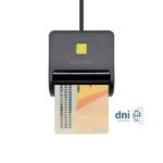 Aisens Lettore di carte intelligenti DNI - Colore nero