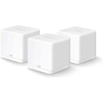 Mercusys H30G Sistema Wi-Fi Mesh AC1300 Dual Band - 3 unità Halo - Copertura fino a 260 m² - Roaming senza interruzioni