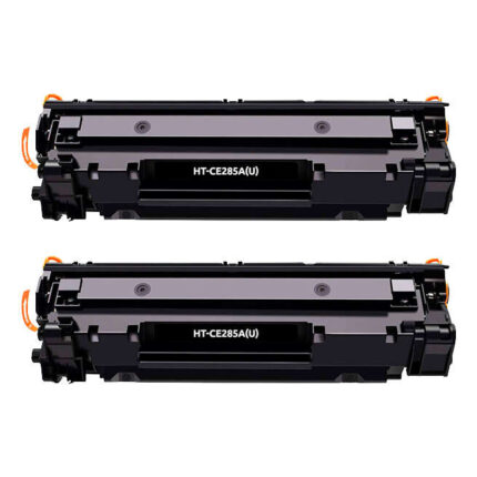 Generico HP CE285A/CE278A/CB435A/CB436A Nero Confezione da 2 cartucce toner generiche - Sostituisce 85A/78A/35A/36A