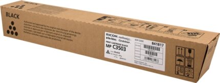 Ricoh Aficio MP-C3003/MP-C3004/MP-C3503/MP-C3504/MP-C4504/MP-C5504/MP-C6004 Cartuccia toner originale nera - 841817/841813