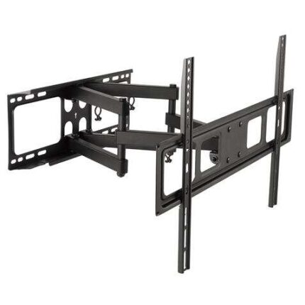 Cromad Supporto a parete con doppio braccio articolato per TV da 32"-70" - Compatibile con TV curve - Girevole