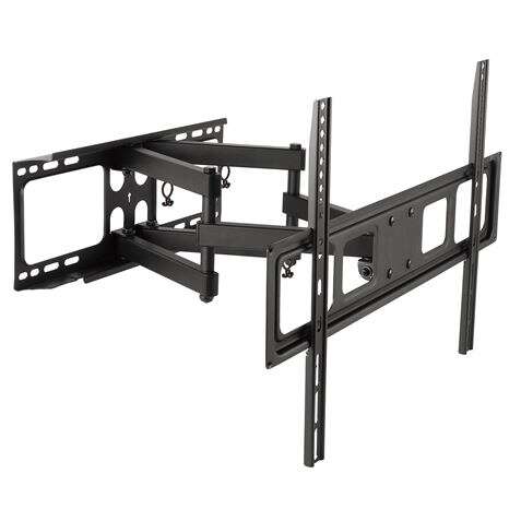 Cromad Supporto a parete con doppio braccio articolato per TV da 32"-70" - Compatibile con TV curve - Girevole Cromad Supporto a parete con doppio braccio articolato per TV da 32"-70" - Compatibile con TV curve - Girevole